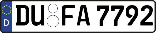 DU-FA7792
