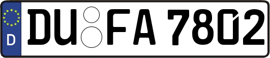 DU-FA7802