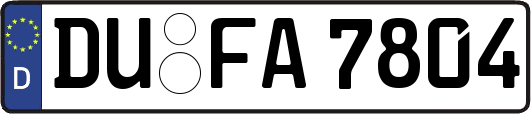 DU-FA7804