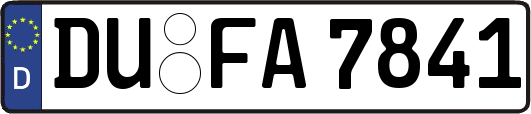 DU-FA7841