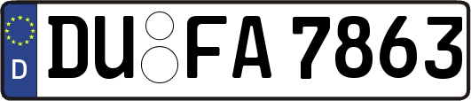 DU-FA7863