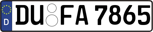 DU-FA7865