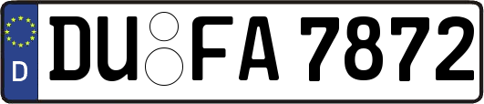 DU-FA7872
