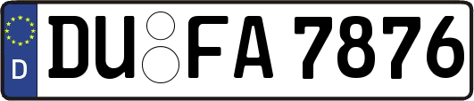 DU-FA7876