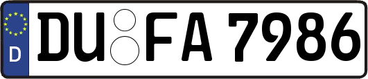 DU-FA7986