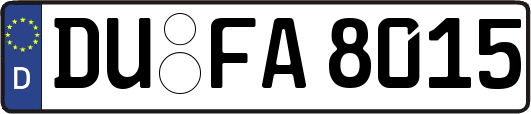 DU-FA8015