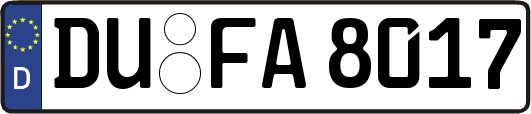 DU-FA8017