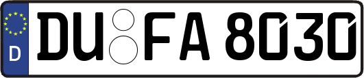 DU-FA8030