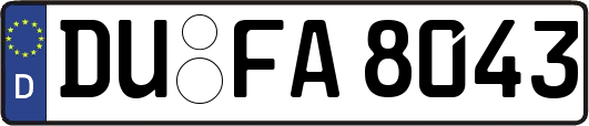 DU-FA8043