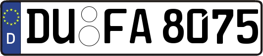 DU-FA8075