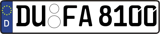 DU-FA8100