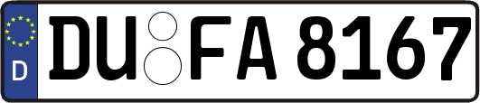 DU-FA8167