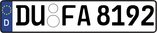 DU-FA8192