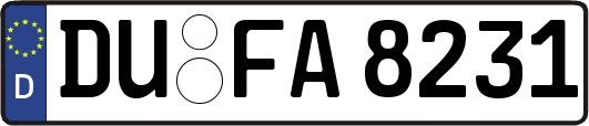 DU-FA8231