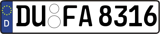 DU-FA8316