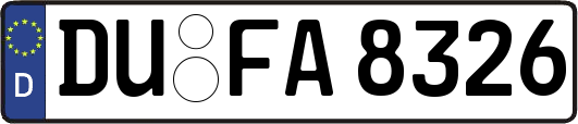 DU-FA8326