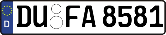 DU-FA8581