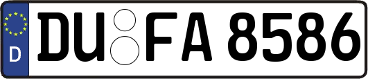 DU-FA8586