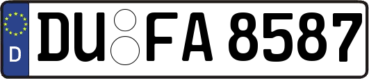 DU-FA8587