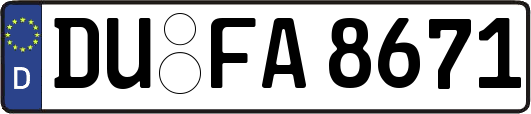 DU-FA8671