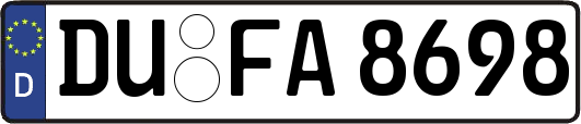 DU-FA8698