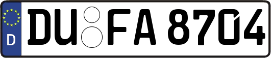 DU-FA8704