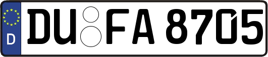 DU-FA8705