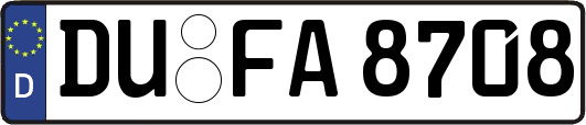 DU-FA8708