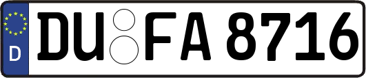 DU-FA8716