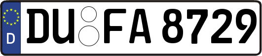 DU-FA8729