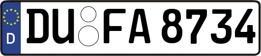 DU-FA8734