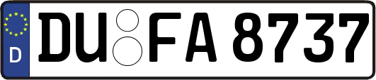 DU-FA8737