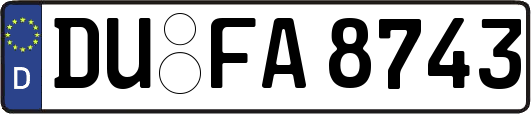 DU-FA8743