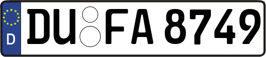DU-FA8749