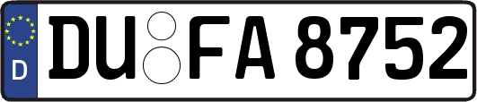 DU-FA8752
