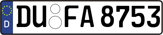 DU-FA8753