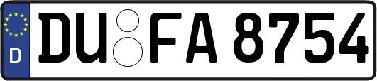 DU-FA8754