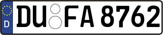 DU-FA8762