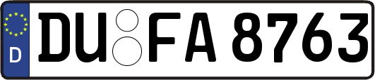 DU-FA8763