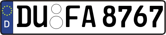 DU-FA8767