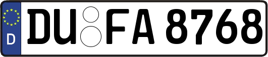 DU-FA8768