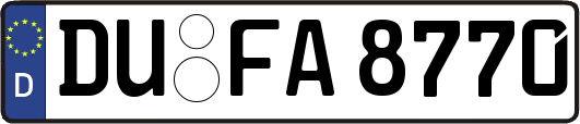 DU-FA8770
