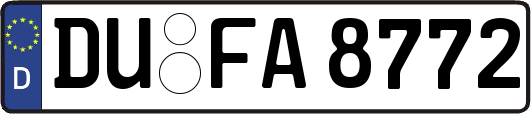 DU-FA8772