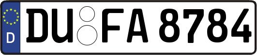 DU-FA8784