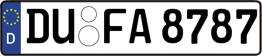 DU-FA8787