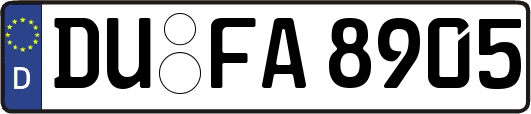 DU-FA8905