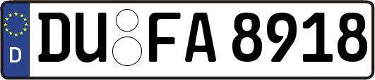 DU-FA8918
