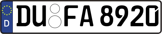 DU-FA8920