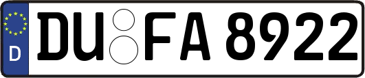 DU-FA8922