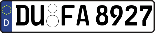 DU-FA8927